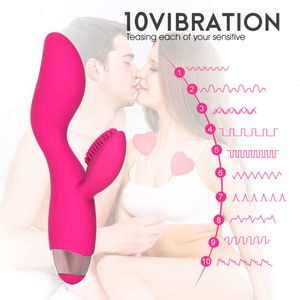 Puissant vibratrice de lapin couple masturbateur stimulator clitoral vibratrice vaginale féminine sexy toys 18+