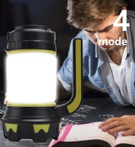 Lampe de poche rechargeable puissante Lampe de projecteur multifonctionnelle Lampe de randonnée en plein air Projecteur de travail Réparation Lumière Lampe de lanterne de camping d'urgence