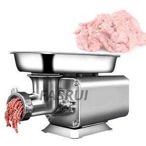 Machine à viande électrique puissante en acier inoxydable, hachoir à viande domestique robuste