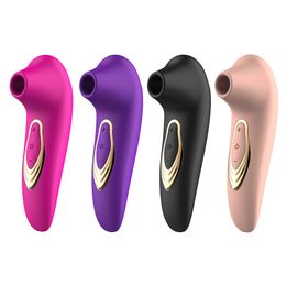 Krachtige sukkel clitoris zuigen vibrator vrouwelijke clit tepel orale vacuüm stimulator massager sex speelgoed volwassenen voor vrouwen 4 kleuren