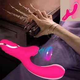 Krachtige zuignap vibrator voor vrouwen stimuleren vaginale g-spot sexy speelgoed masturbators juguetes sexyuales para mujeres