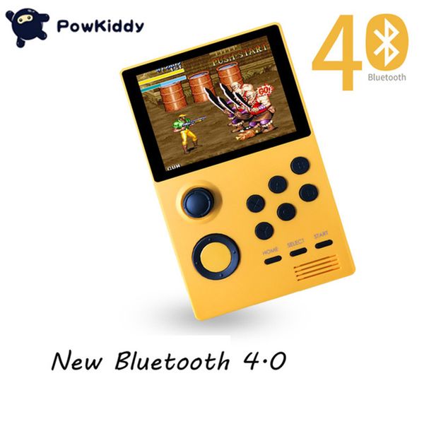 POWKIDDY A19 Pandora Box hôte nostalgique console de jeu portable Android supretro écran IPS peut stocker plus de 3000 jeux 30 jeux 3D téléchargement WiFi