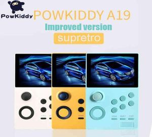 Powkiddy A19 Pandora039S Box Android Game Player IPS -scherm 35 inch Handheld Retro Game Console met WiFi Bluetooth 3000 Game8319344