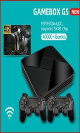 Powkiddy Game Box G5 Nostalgic Host S905L WiFi 4K HD Super Console x 50 Emulateur 40000 Jeux Retro TV Video Player pour PS1N64D5923204