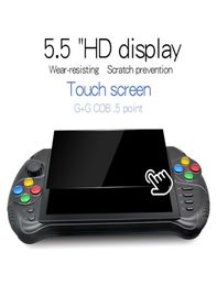 Powkiddy x15 Andriod Handheld Game Console Host Nostalgic 55 pouces 1280720 Screen Quad Core 2G RAM 32G ROM Video Player1983771