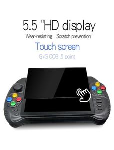 Powkiddy X15 android Console de jeu portable hôte nostalgique 55 pouces 1280720 écran quad core 2G RAM 32G ROM vidéo Player1828363