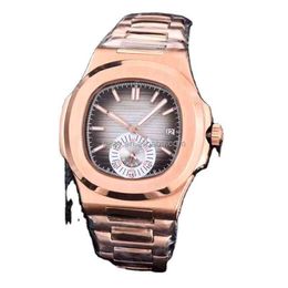 Pp 5980 montre automatique 3a or Rose 316l bracelet en acier inoxydable en ligne lumineux affaires Auchentoshan classique Es