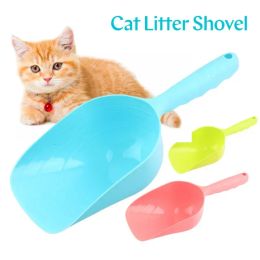 PP Cat SUBK-schop Non-giftig met schaal Plastic schep kattenzand Pet Reinigingsgereedschap voor katten Clean Feces Dagelijkse benodigdheden
