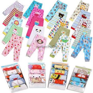 PP Broek 3/4/5 Stuks Veel Baby Broek Kid Dragen Busha Baby Broek Cartoon Jongen Meisje Baby peuters Kleding Katoenen Broek L230625