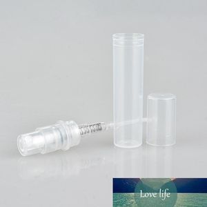 Botellas de spray vacías de plástico PP 3 ml Mini contenedor recargable Envases desinfectantes cosméticos vacíos 3 ml 2000 piezas / lote