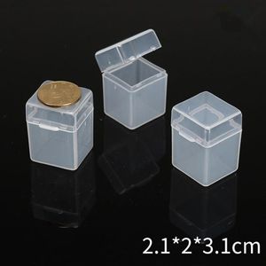 PP Transparante Verpakkingsdoos Diamant Schilderen Accessoire Sieraden Doos Organizer Kleine Plastic Opbergdoos No344