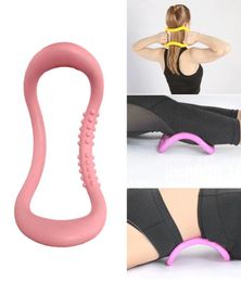 PP Yoga Circle Équipement Stretch Ring Fitness Pilates Cercles Fitness Training Training Resistance Auxiliary Tool Calf Home Training Sports5251467