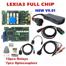 Chips complètes diagnostiques PP2000 Outil de numérisation avec série 921815C Firmware v7.83 pour Lexia 3 Diagbox
