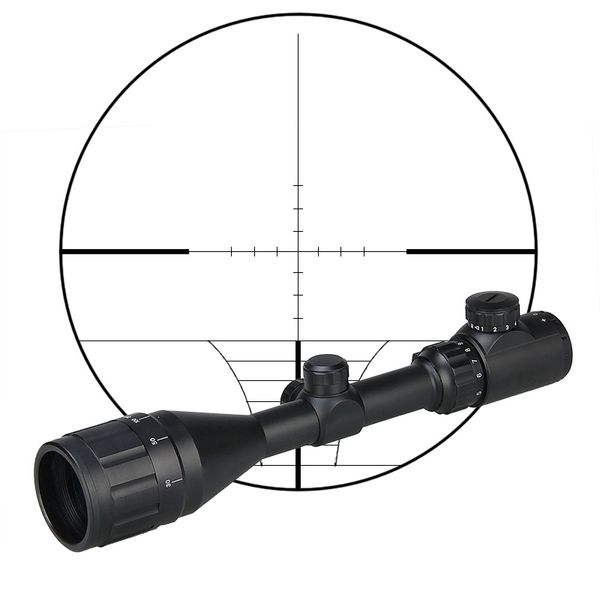 Portée de chasse PPT 3-9x50AOEG Airsoft lunette de visée réglable pour extérieur avec montage sur Rail 11mm 20mm CL1-0323