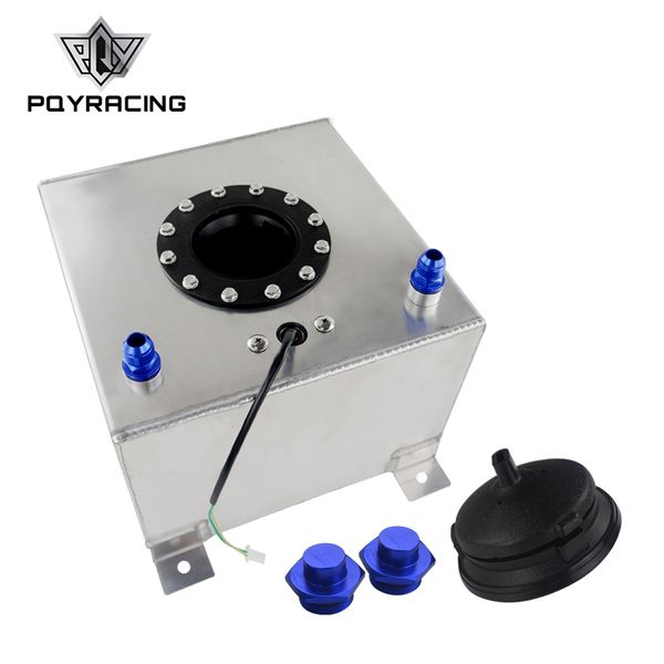 PQY RACING - Réservoir de carburant en aluminium 20L avec capteur Pile à combustible 20L avec bouchon/mousse à l'intérieur PQY-TK39