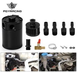 PQY Universal Billet Aluminium Verbijsterd Oil Catch Can Tank met Ontluchtingsfilter Motor Mini Olieafscheider PQYTK929701872