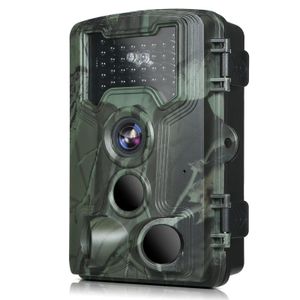 Caméra de chasse PR1000 36MP 1080P IR Vision nocturne 3 capteurs PIR 0.3s vitesse de déclenchement IP66 étanche caméra de suivi activée par le mouvement 240126