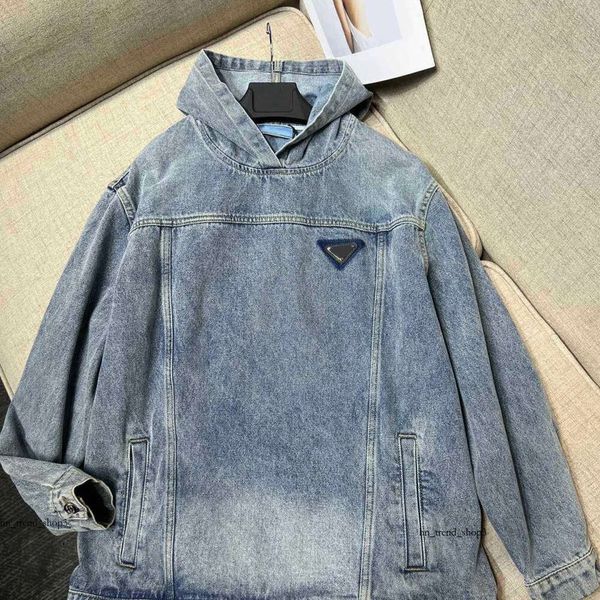 Pra Da femme veste Denim manteau à capuche outwear manteaux à manches longues concepteur Budge manteaux printemps automne sweat à capuche vestes S-L 785