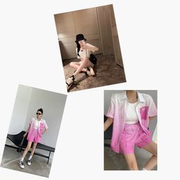 PRA Designer Pakken Fall and Summer Fashion Tops and Shorts, Dames, Casual Entertainment Dating Suits