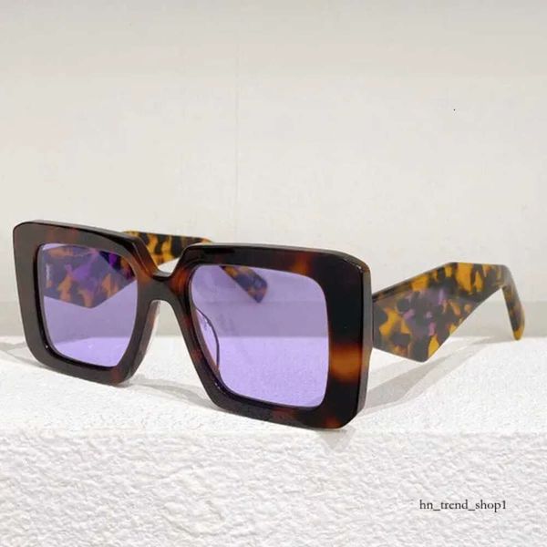 Pra Frame 23Y Lunettes de soleil New Hot Style Square Praddas Hommes Femmes Symbole Designer Lunettes de soleil MODÈLE SPR Pada Unique Temples Fashion Sense Super Prd Top Qualité 793