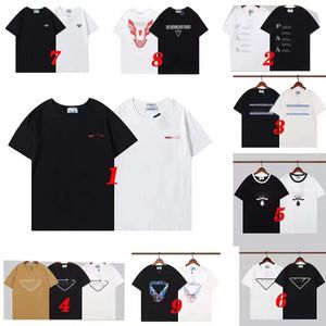 Camisetas para hombres para hombres camisetas diseñadores ropa de moda parejas de algodón camiseta casual de verano para hombres ropa marca de manga corta de manga corta diseñadora de letras clásicas camisetas