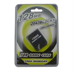 Praktische 32 MB 64 MB 128MB geheugenkaartkaarten opslagtas voor NGC CAMECUBE GAME CUBE GC Console Blister Verpakking Hoogwaardig snel schip