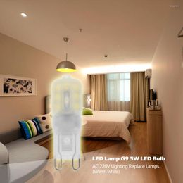 Lampe à LED Durable pratique 5W ampoule AC 220V SMD2835 projecteur lustre multifonctionnel éclairage remplacer les lampes halogènes