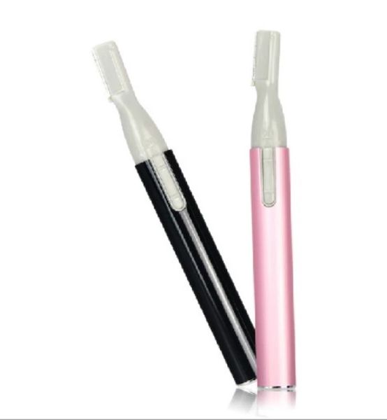 Pratique Électrique Visage Sourcils Ciseaux Tondeuse À Cheveux Mini Portable Femmes Corps Rasoir Remover Lame Rasoir