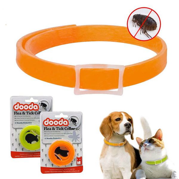 Collier anti-puces pour chiens et chats, insecticide pratique, réglable, Anti-insectes, moustiques, anneau de chien, sangles de cou, Protection pour chiens