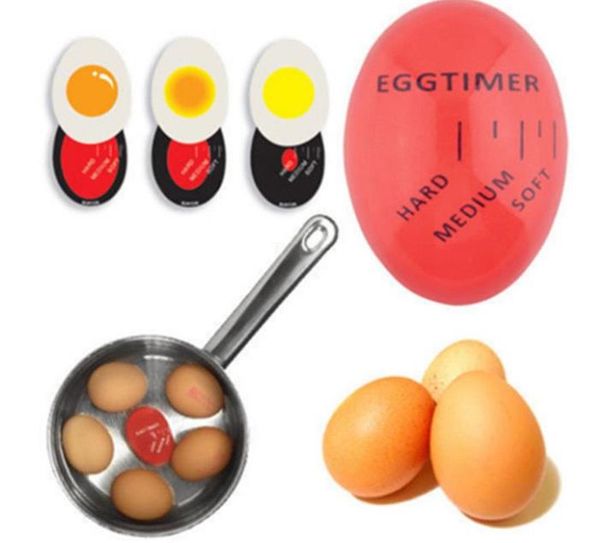 Cuisine pratique minuterie de cuisson magnétique LCD numérique cuisine compte à rebours oeuf parfait couleur changeant rouge keyer outils