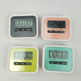 Nieuwe Creative English Electronic Plastic Herinneringsapparaat Praktische LCD Digitale Countdown Timer Creative Kitchen Koken Gereedschap Ezel 6GL A
