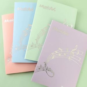 Práctico Música Binder Seting Carper Accesorios Músicos 4 páginas Expandir L21D