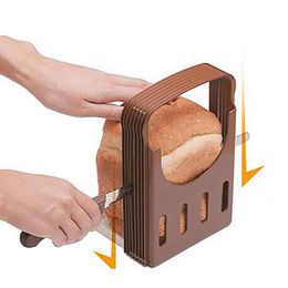 Machine à découper le pain et les sandwichs pliable en plastique pratique, coupe-moule, coupe-pain et Toast, trancheuse manuelle, Gadget de cuisine