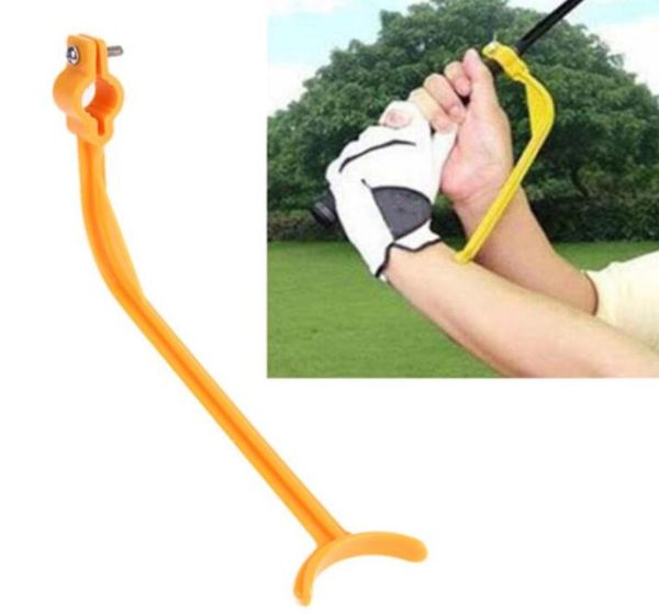 Guía de práctica Golf Swing Swing Entrenador Alineación para principiantes Clubes de golf GESTURES Correcto de entrenamiento de muñeca Herramientas Accesorios de golf5702983