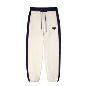 prad Pantalon High Street Loisirs Pantalon Classique Léger De Luxe Avancée Conception Colorée Rayé Broderie Tridimensionnelle Super Doux parada Pantalon De Sport