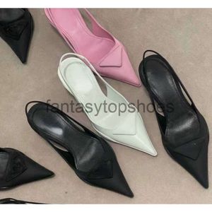 Praddas Pada Prax Prd Casual Design Shoes Designer Baotou Back Sandals vides Femelle Cat talon pointu à unila
