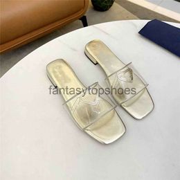 Praddas Pada Prax PRD dames slippers schoenen zomer muilezel geplooide top designer dia mode sandalen 03-04 yljd o7da