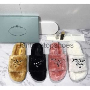 Praddas pada prax prd laine pantoufle coton designers en peluche sandales intérieurs chaussures femmes maison fausse fourrure hiverny dames chaudes non glissantes maison fourrure femelle kzje