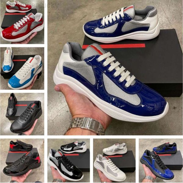 Prades Zapatillas de deporte para hombre Diseño Copa América Zapatos 2023 Zapatos calientes Confort perfecto Casual Tela para hombre Charol Malla Ligera Patineta Corredor Suela Descuento Trai