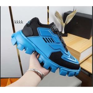 Prades Chaussures Pradshoes Designer Chaussures décontractées 19fw Symphonie noire blanche Sneakers Capsule Series Chaussures Lates P Cloudbust Thunder Trainer 69