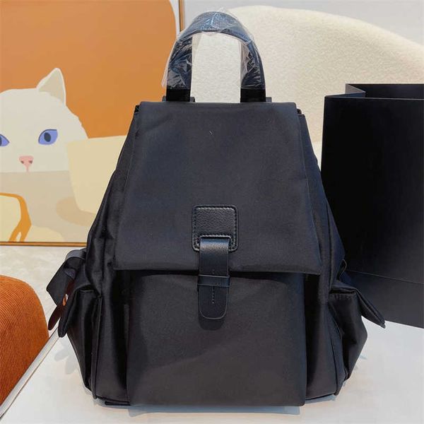 pradity cleo hobo bag El más nuevo bolso MINI de estilo clásico Re-Nylon Mochilas exteriores Funcionalidad Multibolsillos Cierre de cordón pra da Universal lindo Multiusos