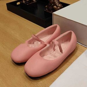Pradity Toe Flat Boat Shoes Zapatos redondos de marca de lujo hechos a mano para mujer Zapatos de ballet de diseñador Zapatos de tacón sin cordones de color sólido Zapatos casuales de moda para exteriores Zapatos de vestir