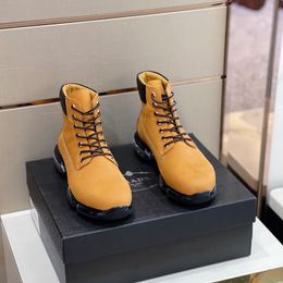 Prado prachtige hoogwaardige geweldige nieuwe hoogwaardige herendesigner laarzen schoenen ~ tops heren nieuwe designer laarzen schoenen EU-maat 39-44