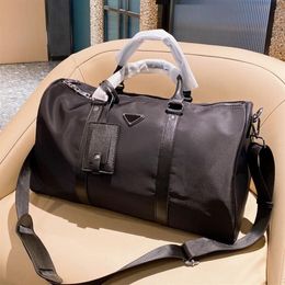 Louange et explosion de qualité supérieure des hommes de la mode Sac de majuscules en nylon noir nylon sacs masculins des bagages