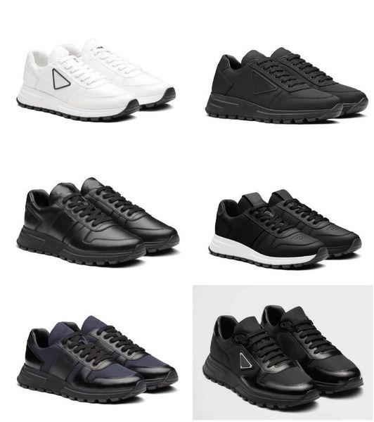 Coureur Chaussures De Sport Re-Nylon Tissu Technique Baskets Homme Semelle En Caoutchouc Flexible Casual-wear Baskets EU38-46 Avec Boîte