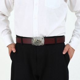 Boucle de ceinture de cowboy priant pour hommes prêtre occidental accessoires de jeans masculins missionnaires