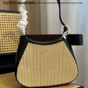 Bolos de zapatos prdaa 2023 Fashion Night Lady Bag Straw Bag Summer para mujer Messenero de playa