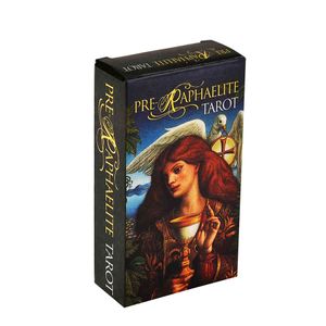 Jeu de 78 cartes préraphaélite Tarot Bright qui apportera une orientation supérieure dans votre vie Jeu de cartes de divination OraclesToy s1M8J