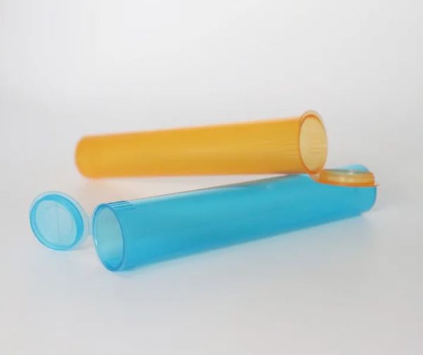 Tubo previo a la tapa del vial de la tapa a prueba de niños 73 mm 80 mm transparente negro para la píldor