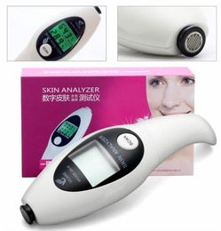 Analyseur de peau de précision affichage LCD numérique testeur d'huile d'humidité de la peau du corps du visage analyse outil de soins du visage moniteur de santé 3821679